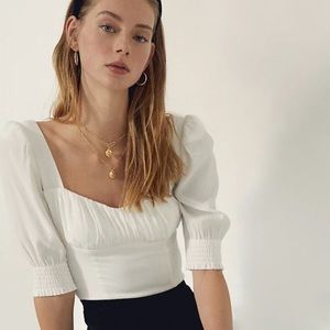 Aritzia Wilfred Pandora  Blouse